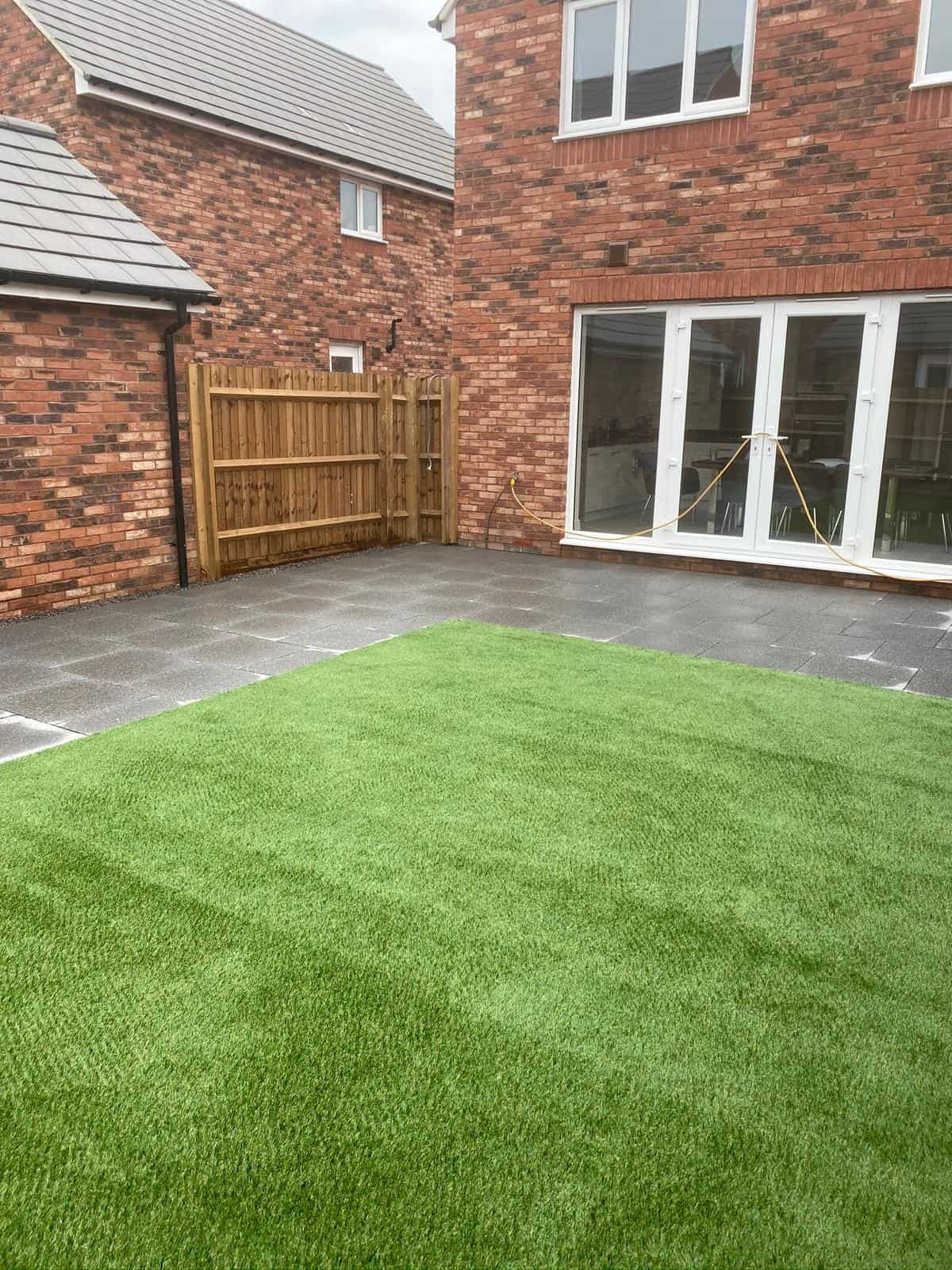 Artificial Grass Installation process in Gloucestershire by SJS Landscaping & Gardening