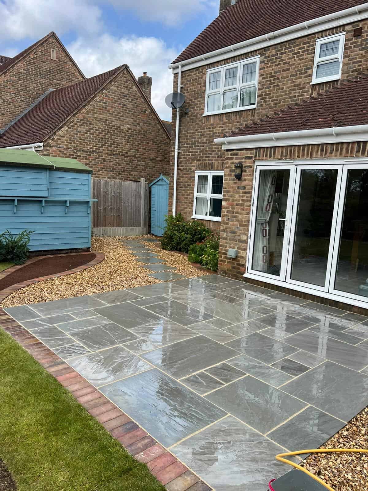 patios Gloucester Garden Patio Gloucester by SJS Landscaping & Gardening