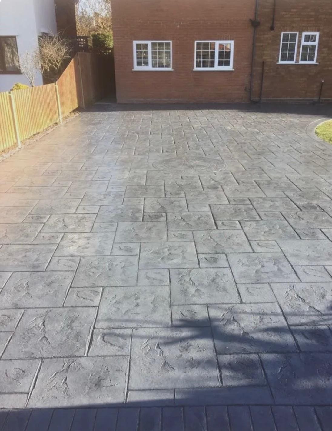 Imprinted Concrete Driveways Gloucester